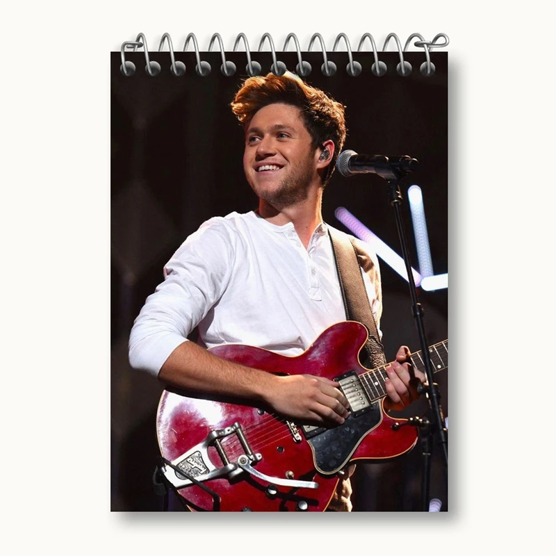 دفتر یادداشت 50 برگ خندالو مدل نایل هوران گروه موسیقی وان دایرکشن One Direction کد 2929