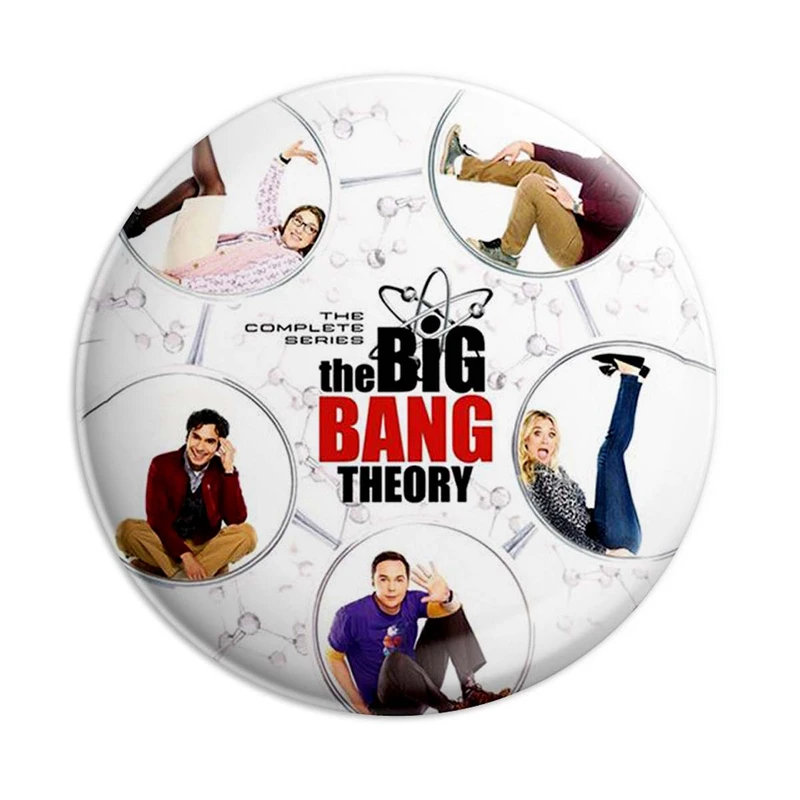  مگنت پرمانه طرح big bang theory کد pmag.14417