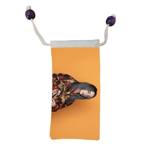 کاور عینک اطلس آبی طرح خواننده بیلی آیلیش مدل KE1176