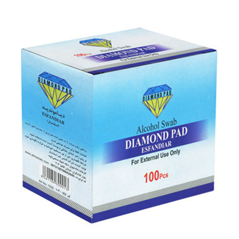 پد الکلی دیاموند مدل اسفندیار بسته 100 عددی