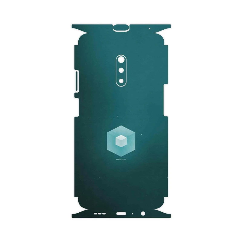 برچسب پوششی ماهوت مدل Minimal Cube icon-FullSkin مناسب برای گوشی موبایل اپو Realme X