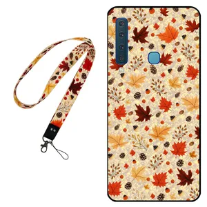 Megafone Fall 0017 Cover For Samsung Galaxy A9 2018 / A9S Mobile Neckband