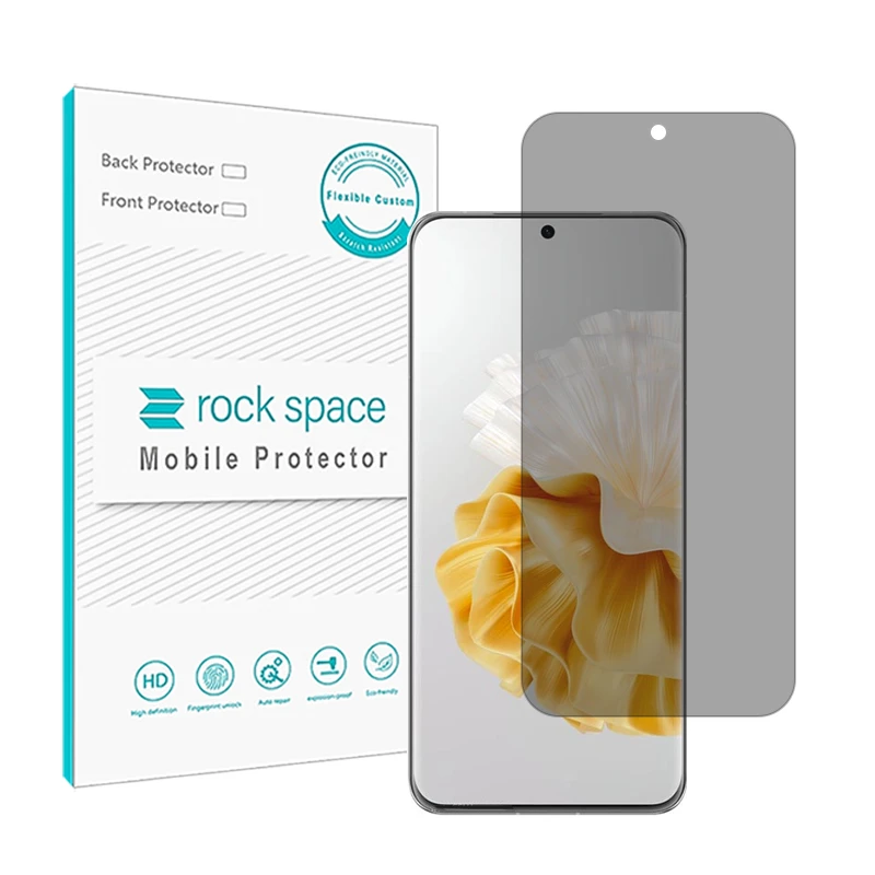 محافظ صفحه نمایش حریم شخصی راک اسپیس مدل HyPRV مناسب برای گوشی موبایل هوآوی P60 Pro