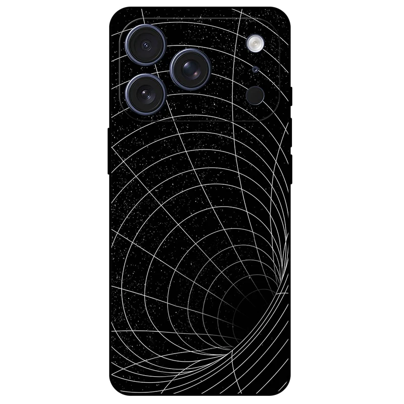 کاور مگافون طرح کرم چاله مدل 8108 مناسب برای گوشی موبایل اپل iPhone 17 Pro Max