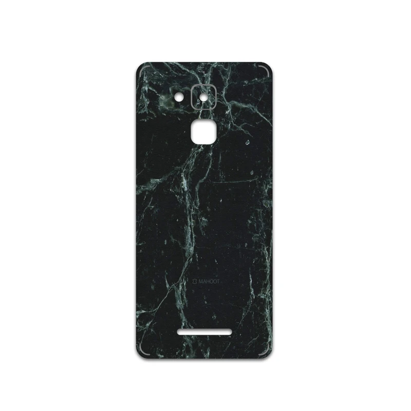 برچسب پوششی ماهوت مدل Graphite-Green-Marble مناسب برای گوشی موبایل ایسوس Zenfone 3 Max ZC520TL