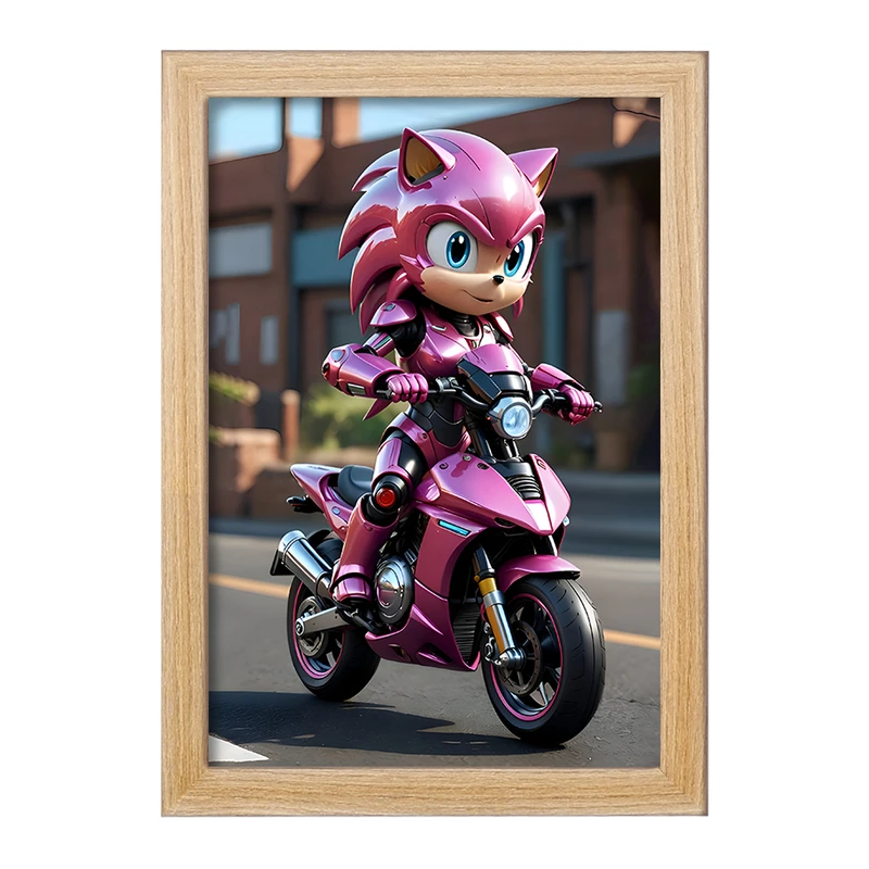 تابلو خندالو مدل سونیک (Sonic) کد F7175