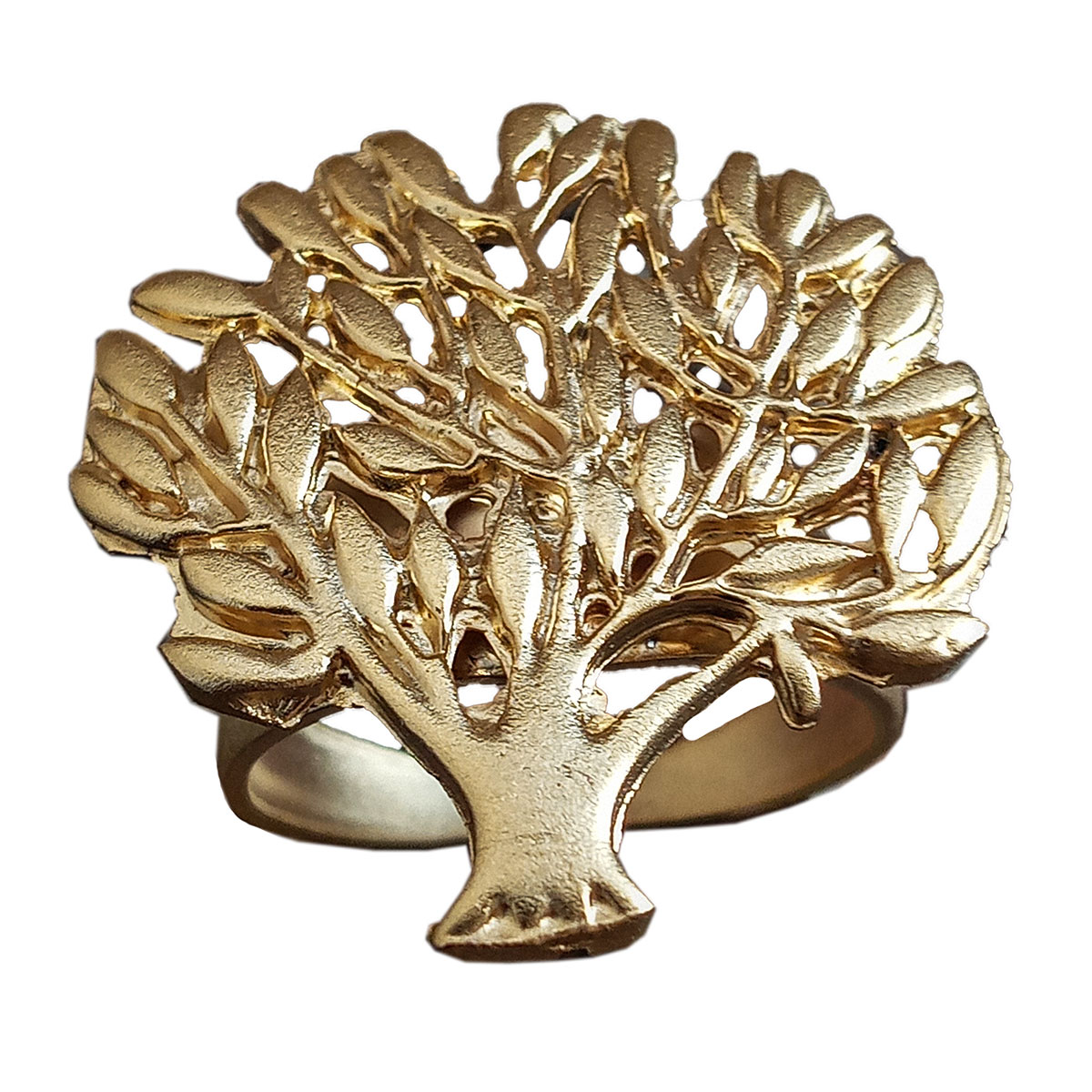 انگشتر زنانه مدل درخت زندگی کد GOLD-ZEN2