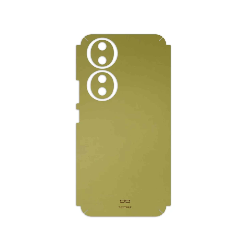 برچسب پوششی ماهوت مدل Matte-Gold مناسب برای گوشی موبایل آنر 90