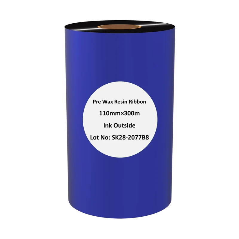 ریبون پرینتر لیبل زن مدل Wax Resin 110mmx300m
