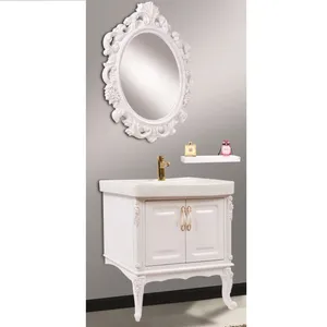 ست کابینت و روشویی بومرنگ مدل رویال به همراه آینه