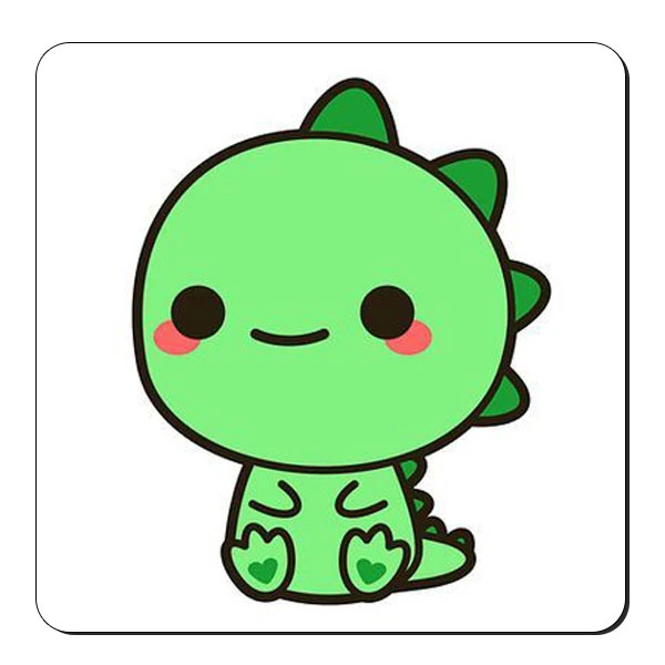  زیر لیوانی طرح دایناسور بامزه کد nzl231