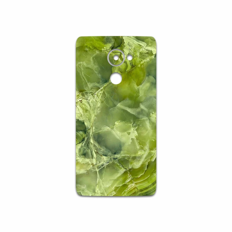 برچسب پوششی ماهوت مدل Green Crystal Marble مناسب برای گوشی موبایل بلک بری DTEK 60