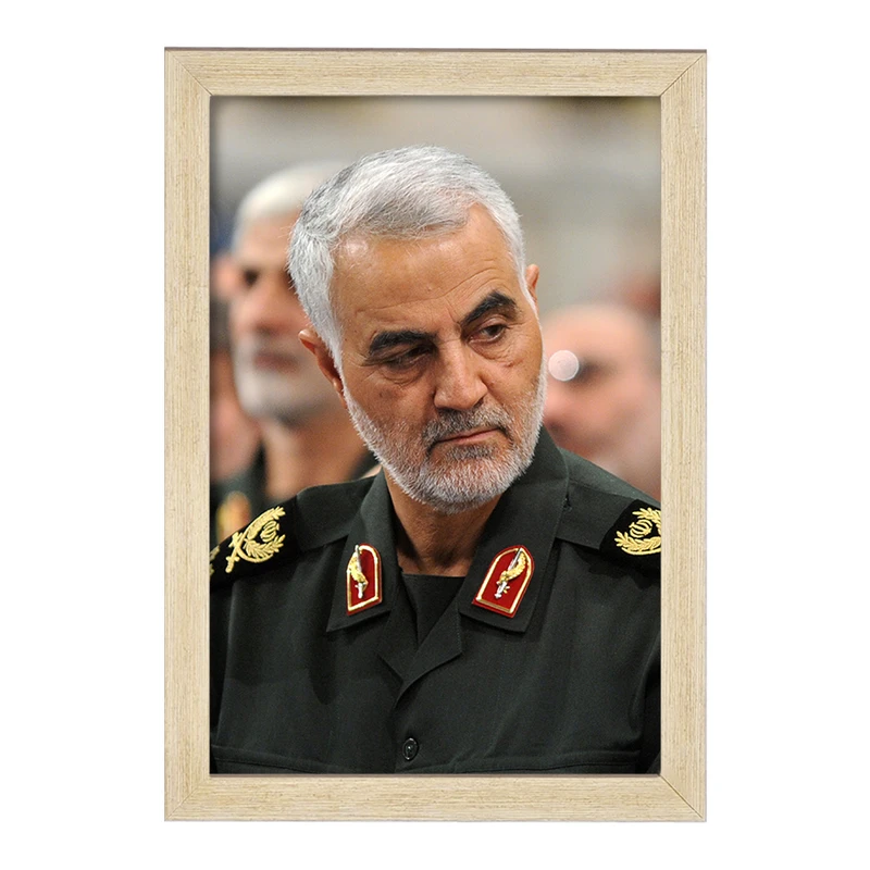 تابلو خندالو مدل شهید سپهبد سردار حاج قاسم سلیمانی کد 2603