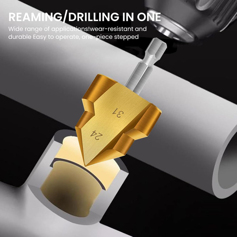 مته تخلیه لوله مدل tp-3 مجموعه 3 عددی