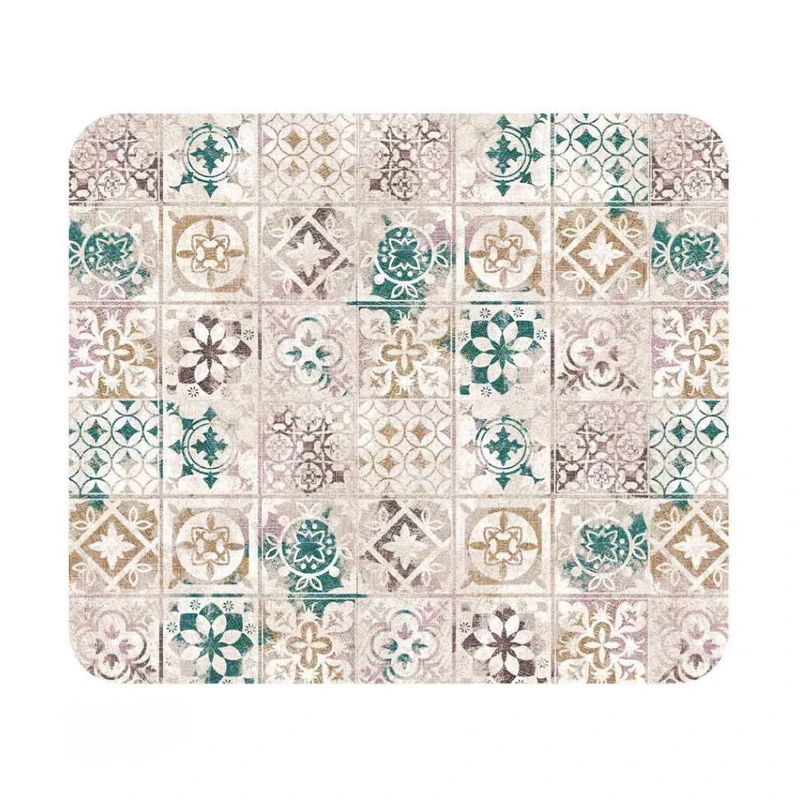 ماوس پد بابل کارپت مدل چرمی طرح فانتزی کد G01 سایز ۱۸×۲۲ سانتی متر