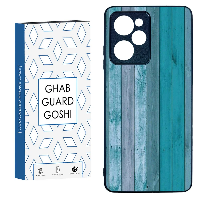 کاور قاب گارد گوشی طرح چوب آبی کد TPU-254 مناسب برای گوشی موبایل شیائومی  POCO X5 PRO