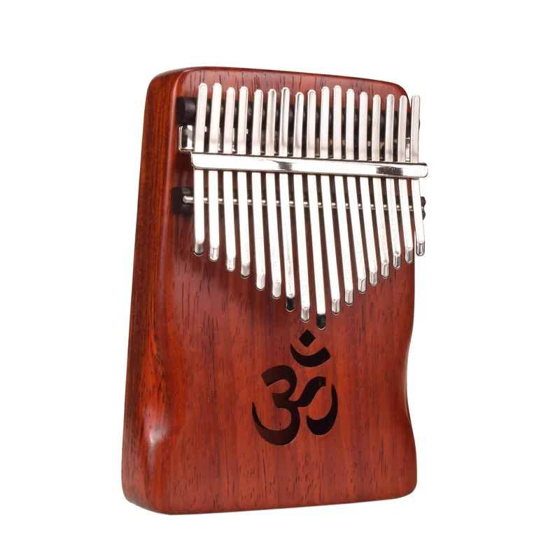 کالیمبا 17 تیغه  ترانه مگ مدل رز وود پادوک طرح مدیتیشن