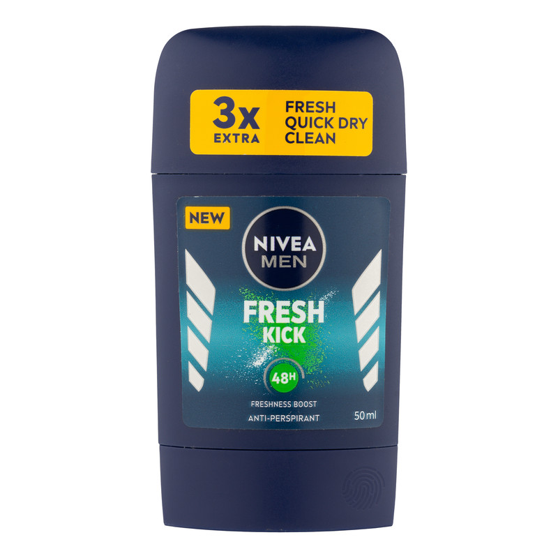استیک ضد تعریق مردانه نیوآ مدل Fresh Kick با رایحه خنک حجم 50 میلی لیتر
