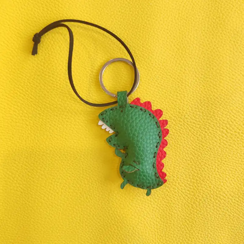 جاکلیدی چرمی مدل دایناسور کد 1