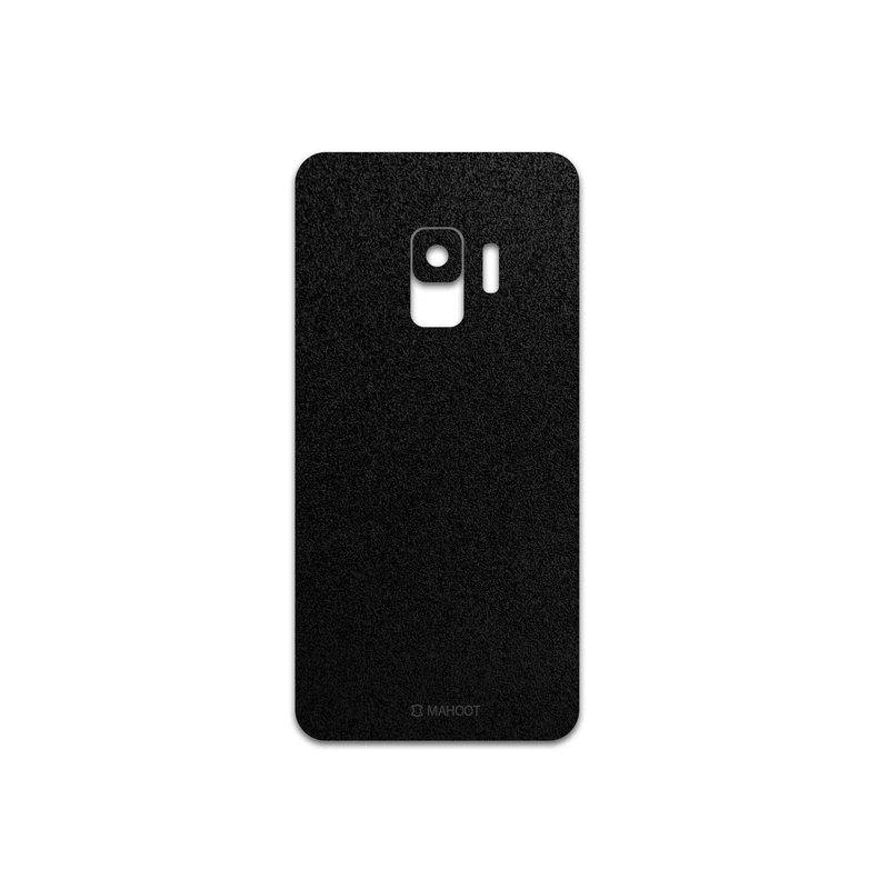 برچسب پوششی ماهوت مدل Black-Suede مناسب برای گوشی موبایل سامسونگ Galaxy S9