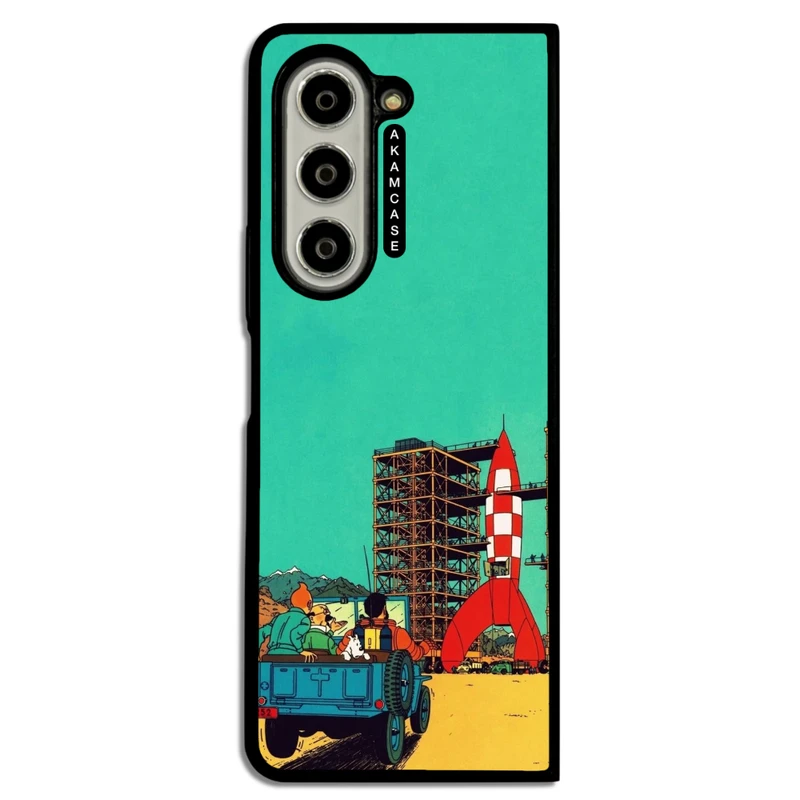کاور آکام مدل AMC-WSGZFOLD5-TINTIN-17 مناسب برای گوشی موبایل سامسونگ Galaxy Z Fold 5