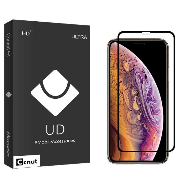 محافظ صفحه نمایش سرامیکی کوکونات مدل UDB مناسب برای گوشی موبایل اپل iPhone XS Max