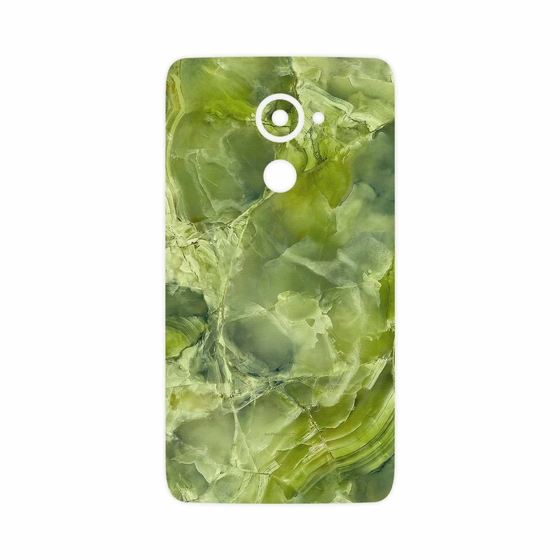 برچسب پوششی ماهوت مدل Green Crystal Marble-FullSkin مناسب برای گوشی موبایل بلک بری DTEK 60