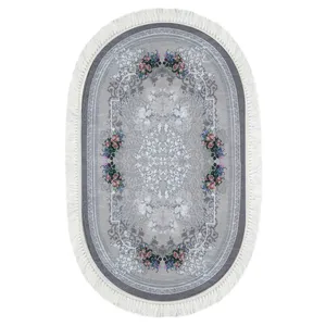 پادری طرح بیضی کد p33 سایز 50×80 سانتی متر