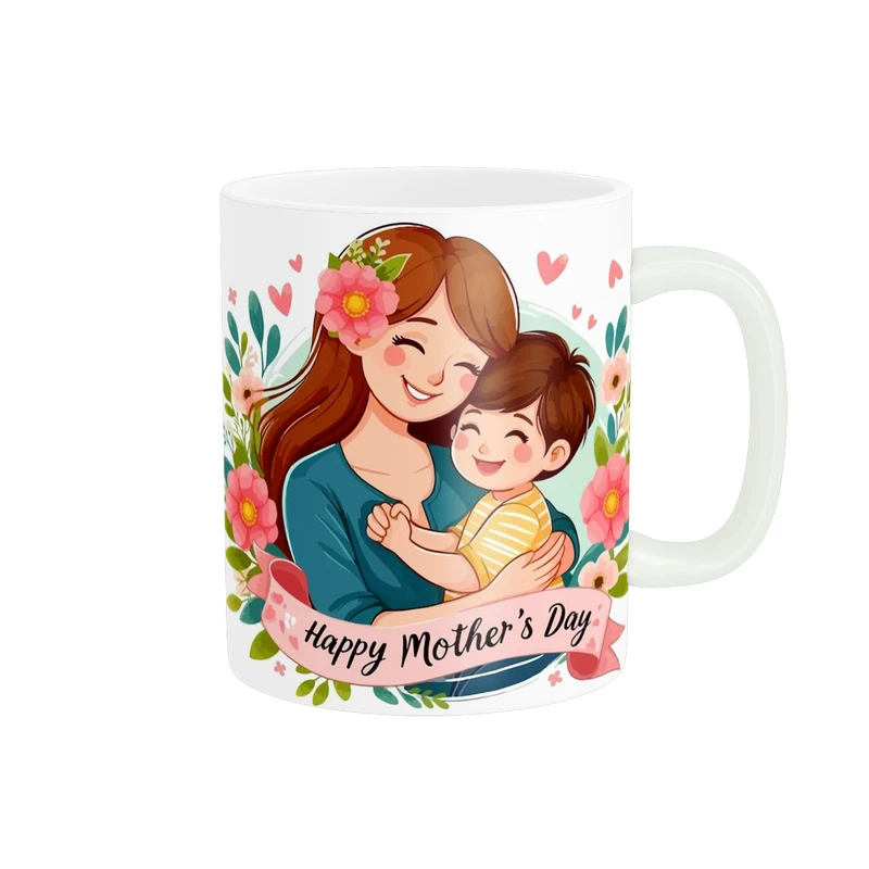 ماگ پاد آفرین طرح مادر وپسر کد 2397