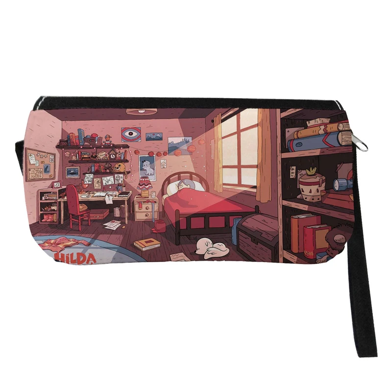 جامدادی مدل دوزیپ طرح انیمیشن هیلدا کد NI1139