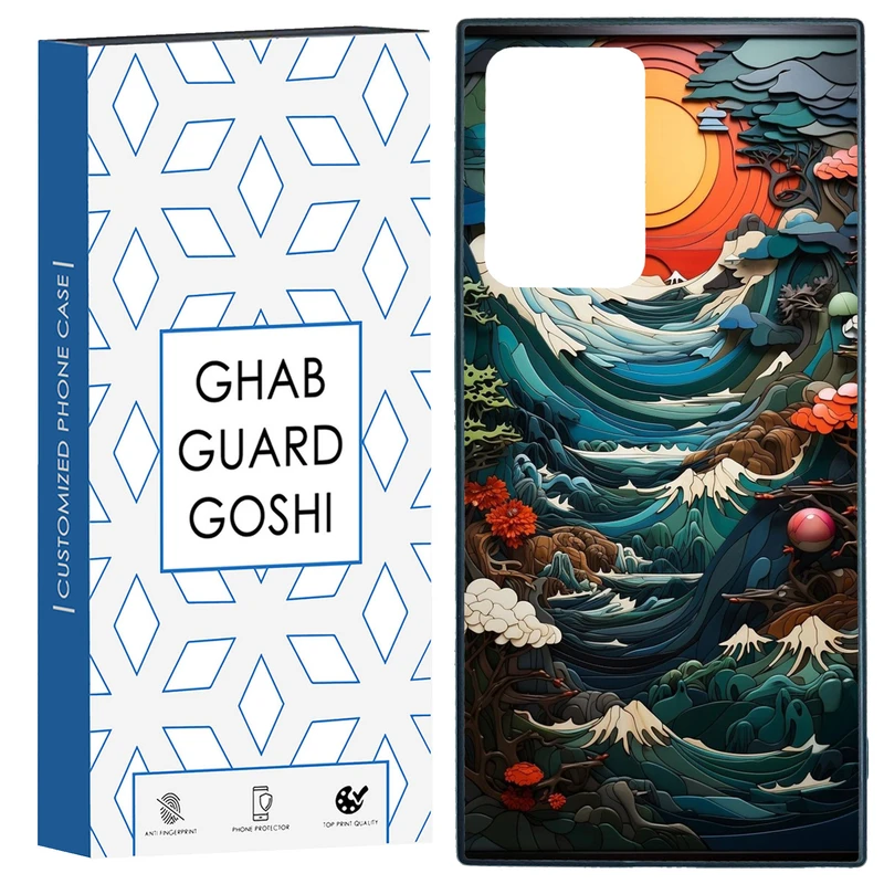 کاور قاب گارد گوشی طرح منظره کد TPU-205 مناسب برای گوشی موبایل سامسونگ Galaxy Note 20 Ultra