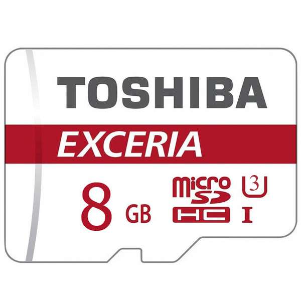 کارت حافظه microSDHC توشیبا مدل M301 کلاس 10 استاندارد UHS-I U3 سرعت 48MBps ظرفیت 8 گیگابایت