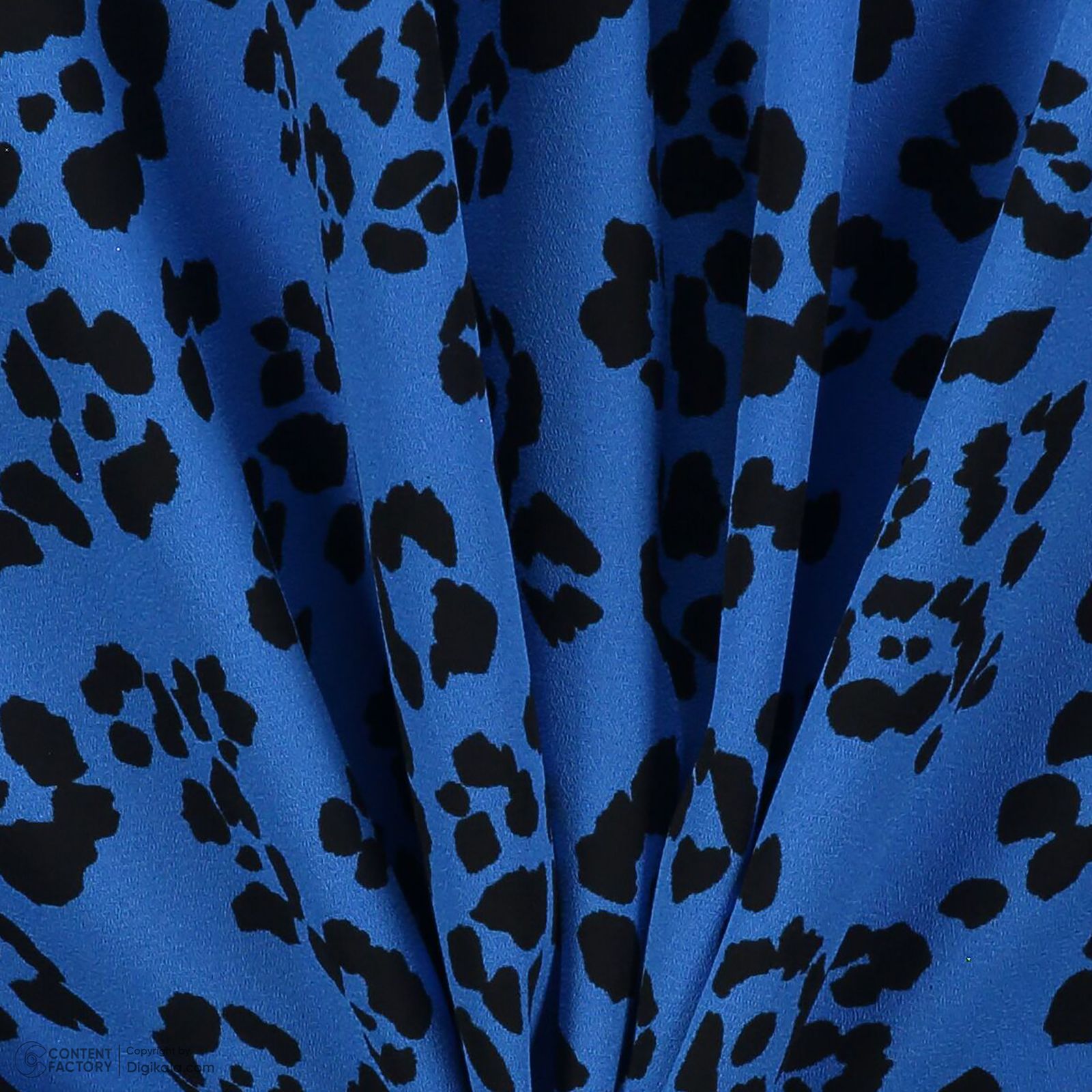 شومیز آستین بلند زنانه برنس مدل آزالیا رنگ آبی -  - 6