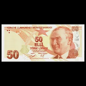 اسکناس تزئینی مدل کشور ترکیه 50 لیر UNC
