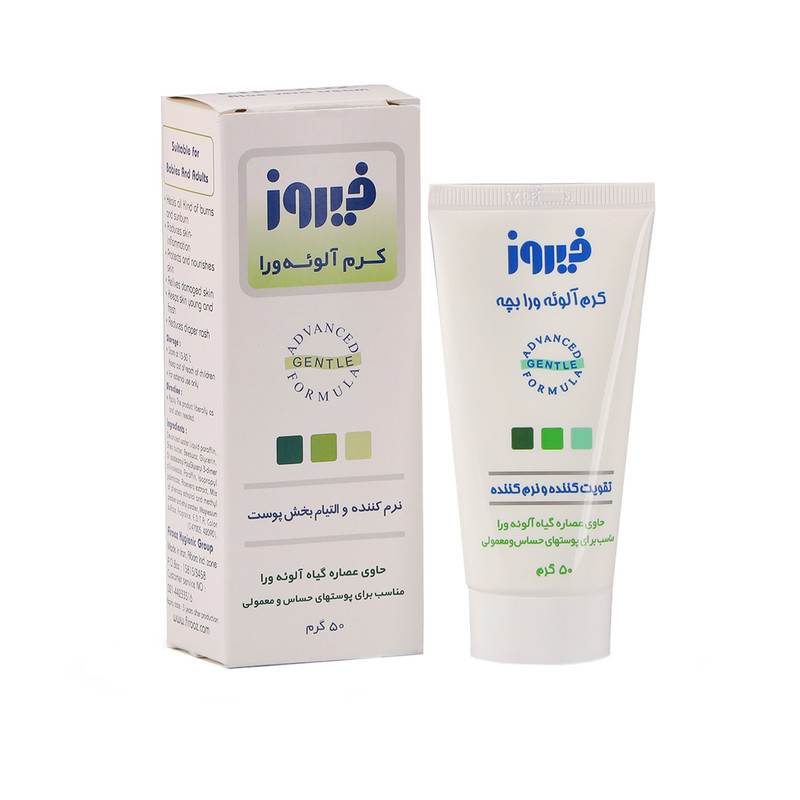 کرم نرم کننده و تقویت کننده فیروز مدل آلوئه ورا حجم 50 میلی لیتر کرم نرم کننده و تقویت کننده فیروز مدل آلوئه ورا حجم 50 میلی لیتر