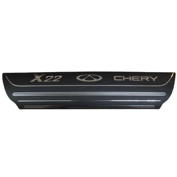 برچسب پارکابی خودرو مدل طرح چرم کد MV109 مناسب برای چری X22 بسته 4 عددی