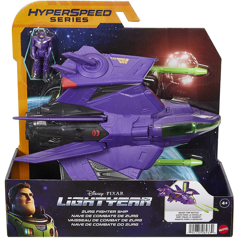 بشقاب پرنده ماتیل مدل Buzz Lightyear Zurg Fighter Ship کد HHJ61