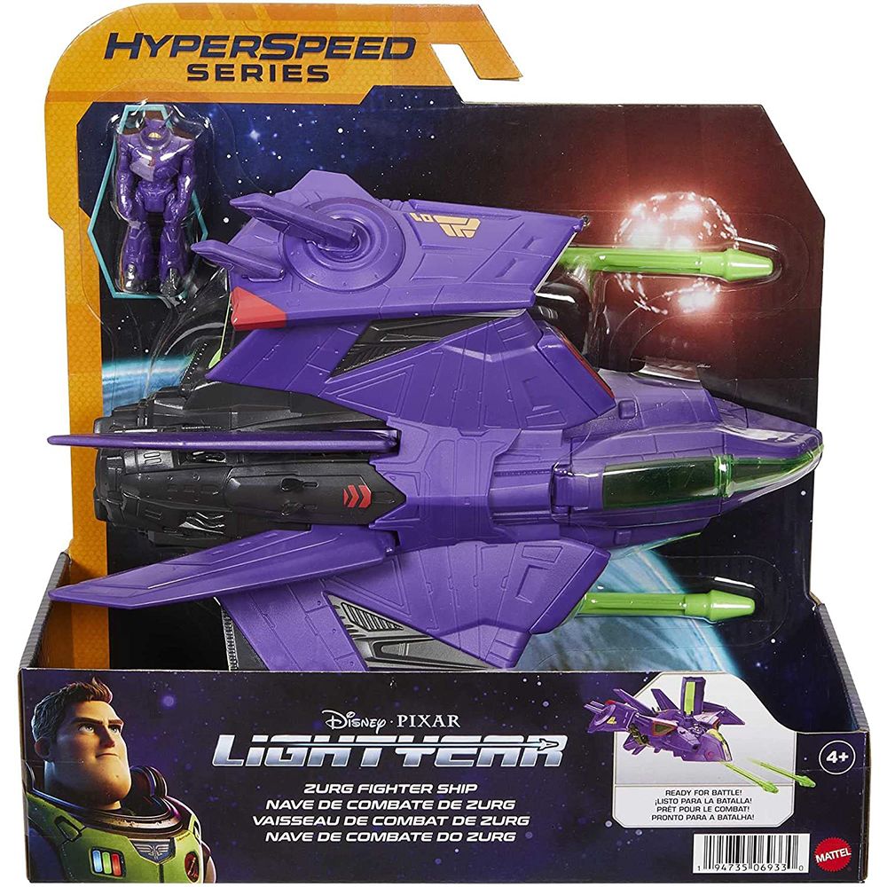 بشقاب پرنده ماتیل مدل Buzz Lightyear Zurg Fighter Ship کد HHJ61 -  - 3