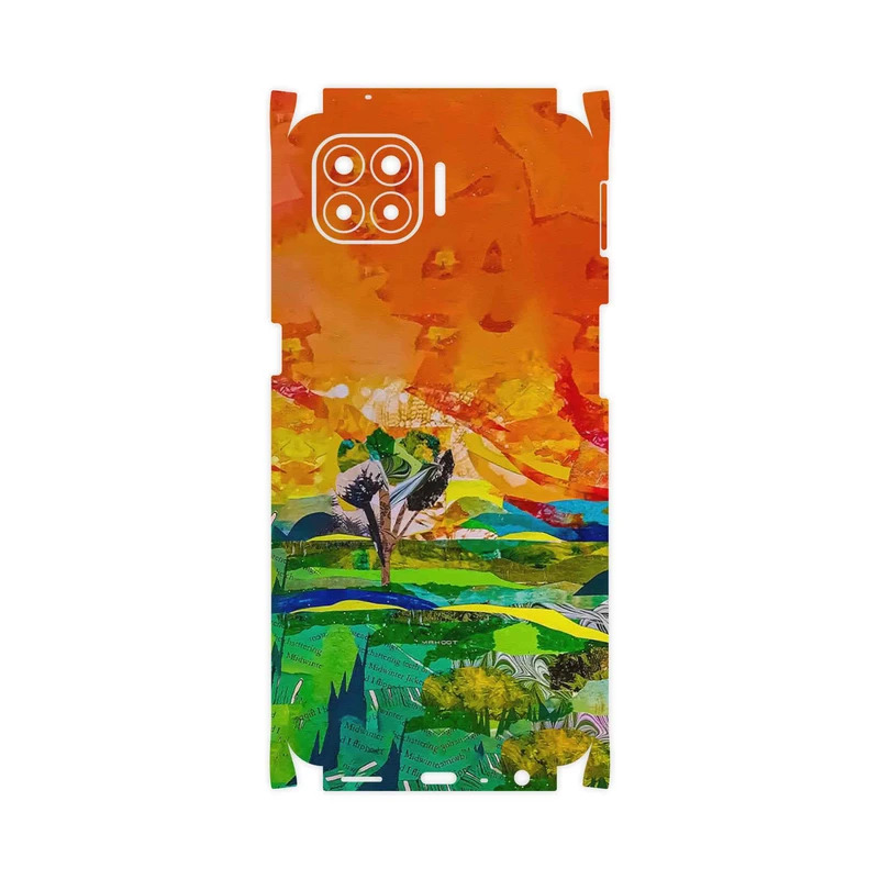 برچسب پوششی ماهوت مدل Collage of Painting-FullSkin مناسب برای گوشی موبایل اپو A93