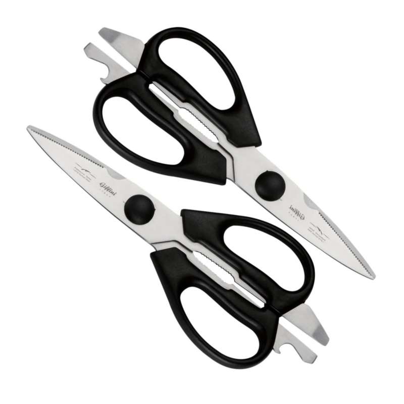 قیچی آشپزخانه جی فی نی مدل M84 مجموعه 2 عددی قیچی آشپزخانه جی فی نی مدل M84 مجموعه 2 عددی