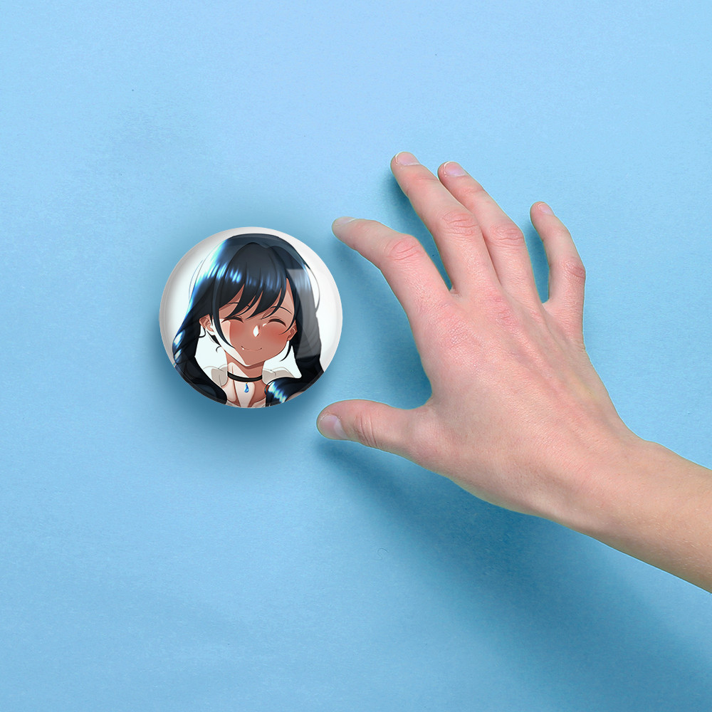 آینه جیبی خندالو مدل هینا انیمه تغییر آب و هوا با تو  کد 17601