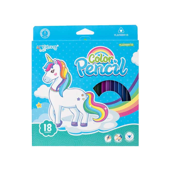 مداد رنگی 18 رنگ یالونگ مدل Y22105918 کد 4