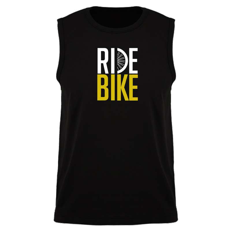 تاپ مردانه مدل RIDE BIKE کد D23 رنگ مشکی