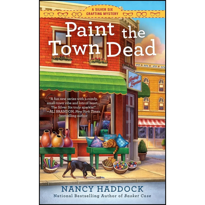 کتاب Paint the Town Dead  اثر Nancy Haddock انتشارات Berkley