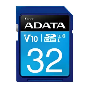 کارت حافظه‌ SDXC ای دیتا مدل Premier V10 کلاس 10 استاندارد UHS-I U1 سرعت 100MBps ظرفیت 32 گیگابایت