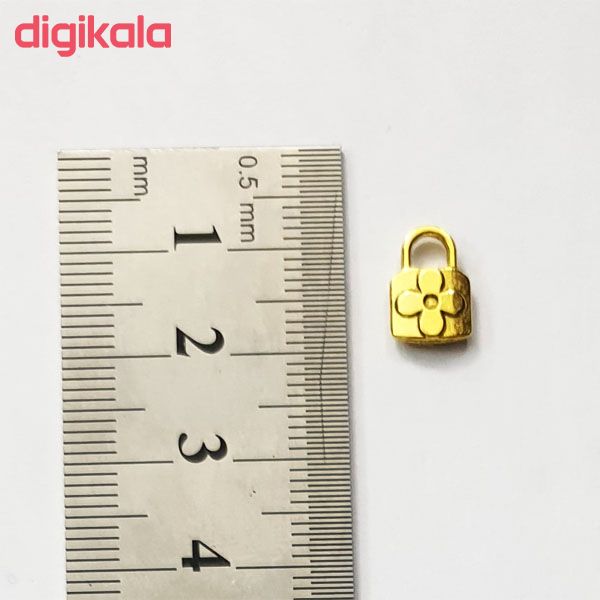 آویز دستبند طرح قفل کد 61 بسته 4 عددی main 1 1