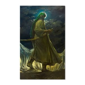 پرچم مدل نقاشی نگهبان خیمه حضرت عباس (ع) کد 5000166-14085