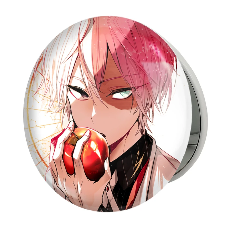 آینه جیبی خندالو طرح شوتو تودروکی انیمه آکادمی قهرمان من مدل تاشو کد 11591 