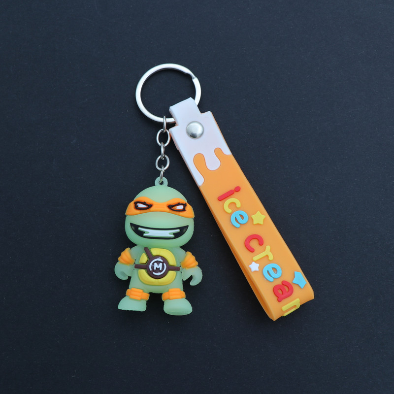 جاکلیدی دخترانه مدل لاکپشت نینجا لاک پشت مبارز کد 10215