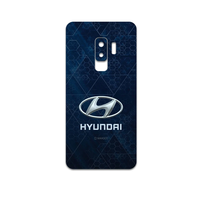 برچسب پوششی ماهوت مدل Hyundai مناسب برای گوشی موبایل سامسونگ Galaxy S9 Plus